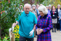 The Duchess of Cornwall visits St Wilfrid's Hospice
